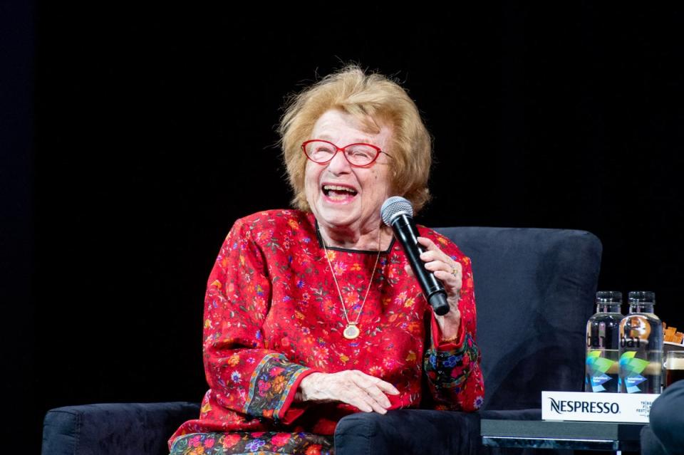 Dr. Ruth Westheimer died at the age of 96 in her Manhattan home (Getty Images for Tribeca Film Fe)