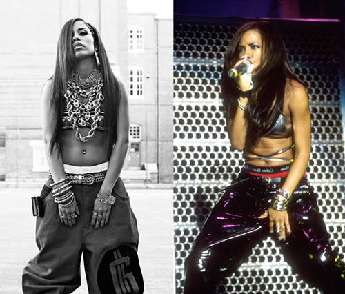 Aaliyah and Keshia Chante