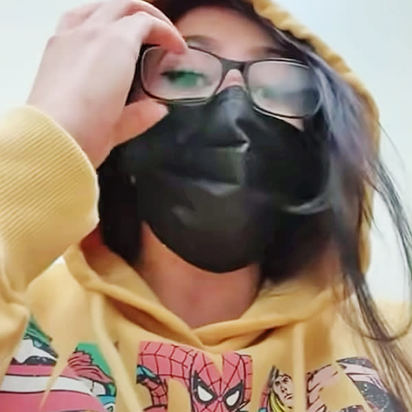 Casey Garcia posted a video of herself sneaking into her daughter's middle school to test campus security. (via YouTube)