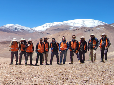 Torq's exploration team at Santa Cecilia in 2023