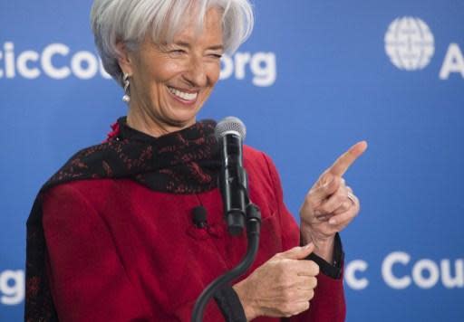 IMF總裁拉加德(圖：AFP)