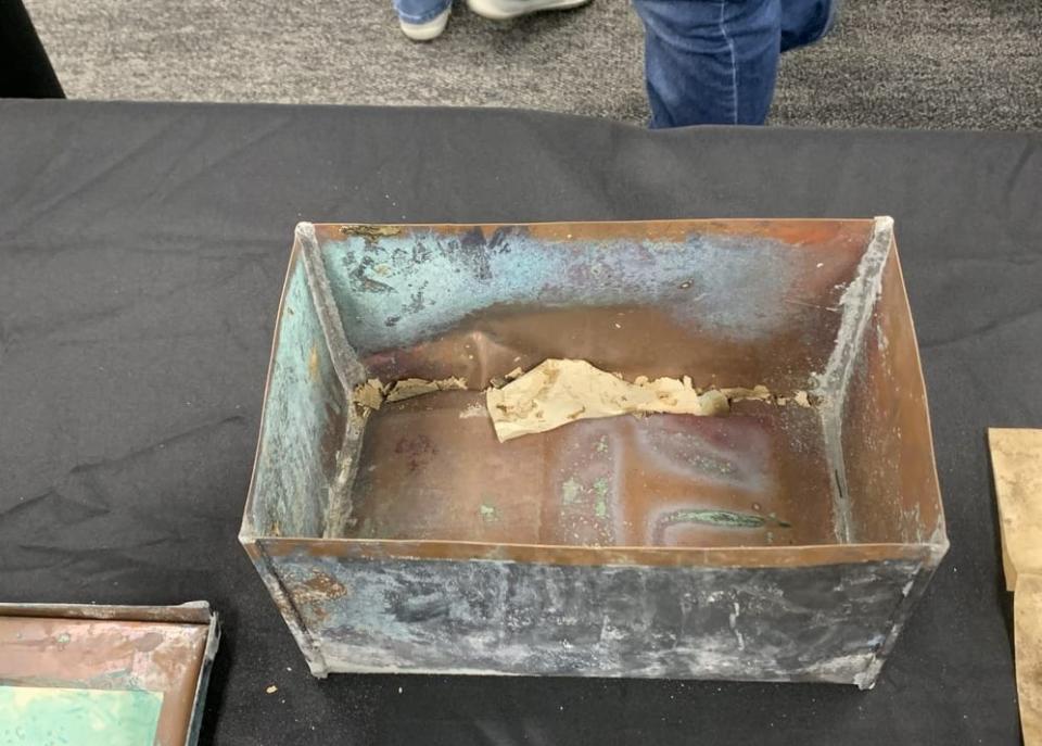 The Greene County Records Center and Archives opens a time capsule from 1915.