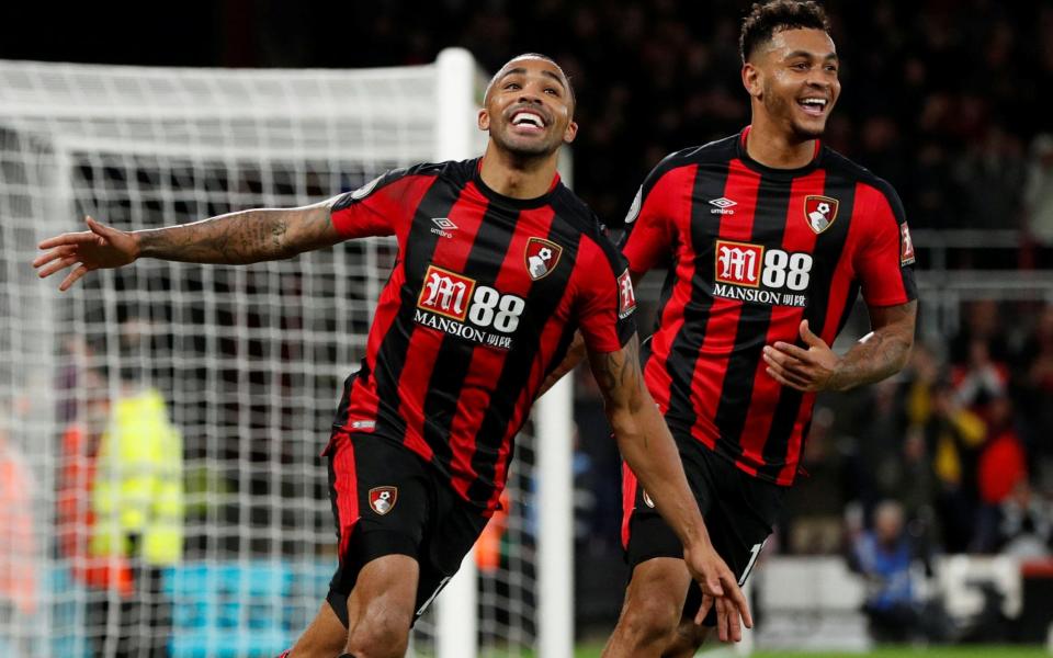 Callum Wilson celebrates scoring for Bournemouth - Action Images via Reuters