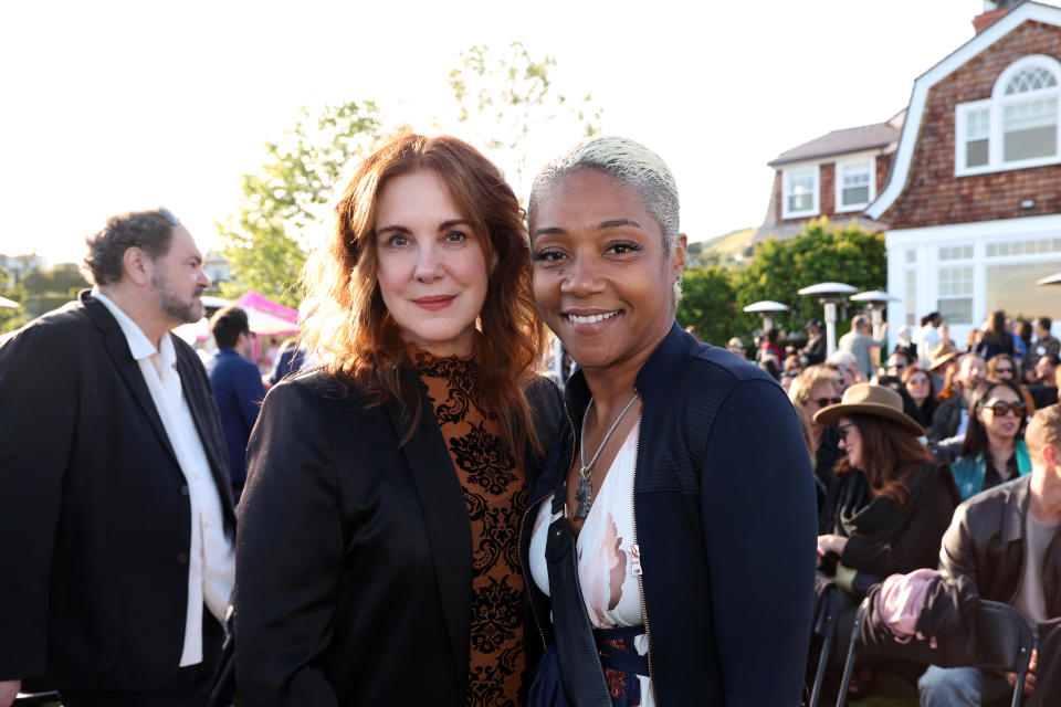 Elizabeth Perkins and Tiffany Haddish