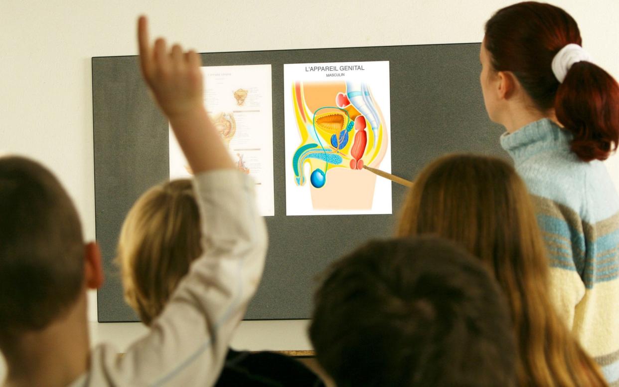 Sex education will become compulsory for school children from September 2020, the Government has announced - www.alamy.com