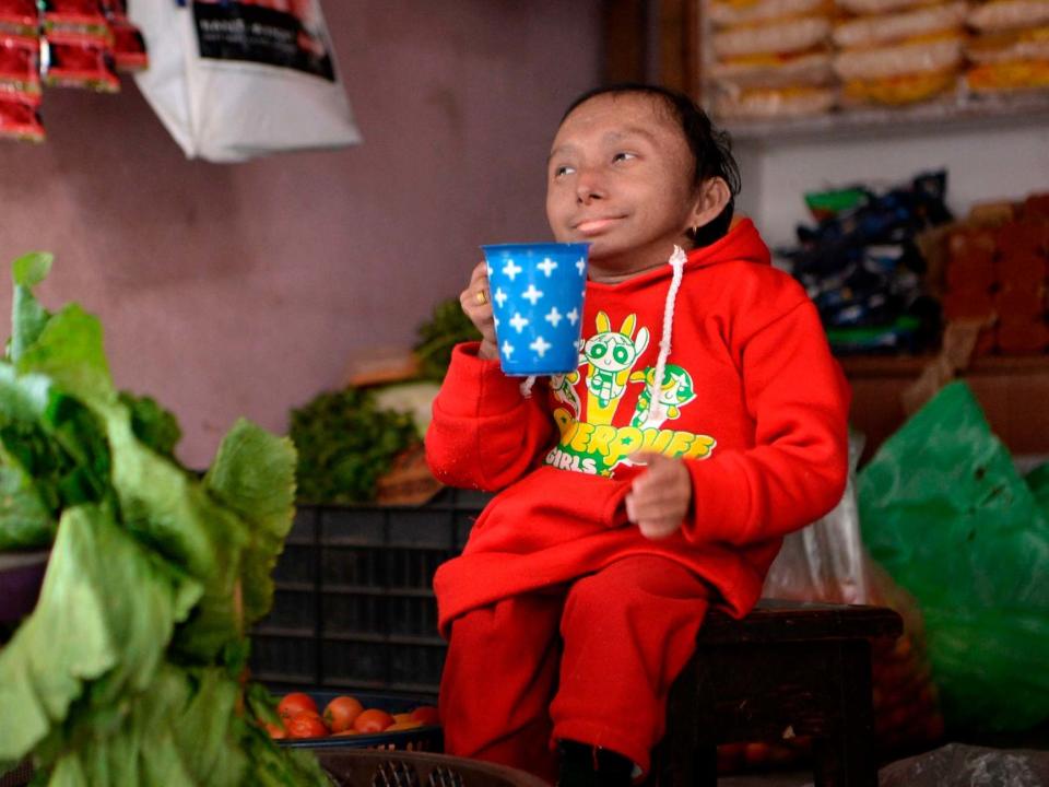 Khagendra Thapa Magar enjoyed playing guitar and travelling around his home town on a motorbike with his brother: AFP/Getty