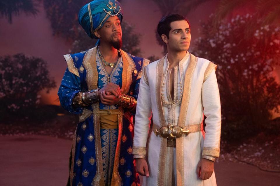 Will Smith as Genie and Mena Massoud as Aladdin | Disney