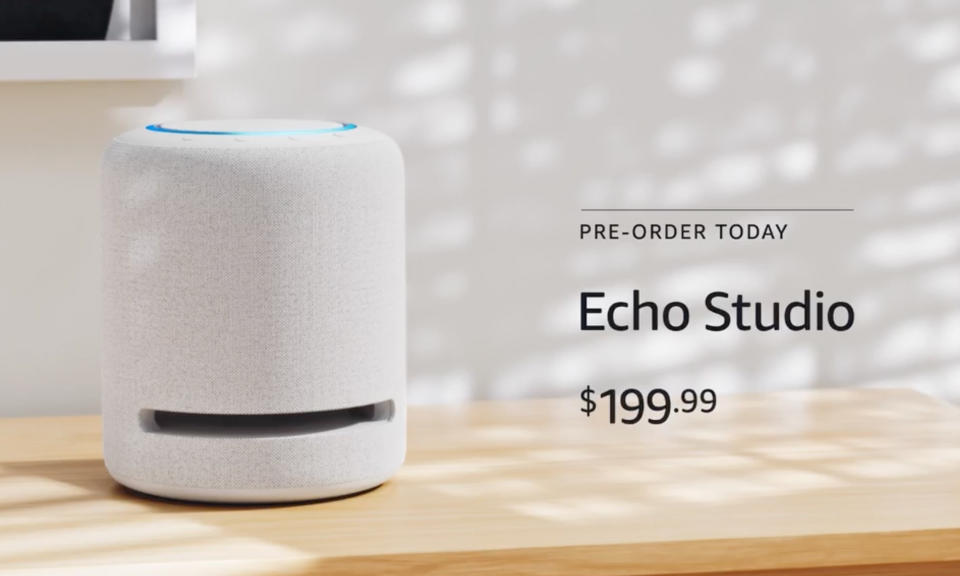 Amazon Echo Studio White