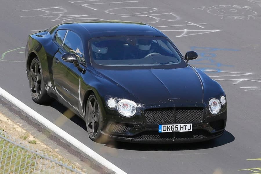 Bentley新一代Continental GT間諜照曝光，在紐柏林被捕獲！