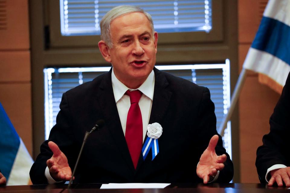 Israeli prime minister Benjamin Netanyahu, pictured earlier this month, has failed to form a government: Ariel Schalit/AP