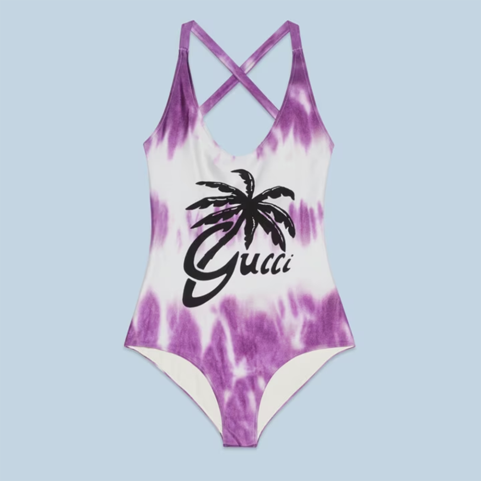 Tie-Dye Lycra Swimsuit