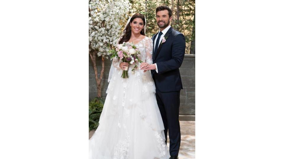 bride and groom; general hospital wedding