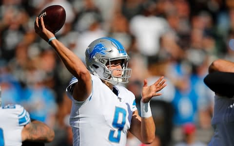 Detroit Lions quarterback Matthew Stafford - Credit: AP