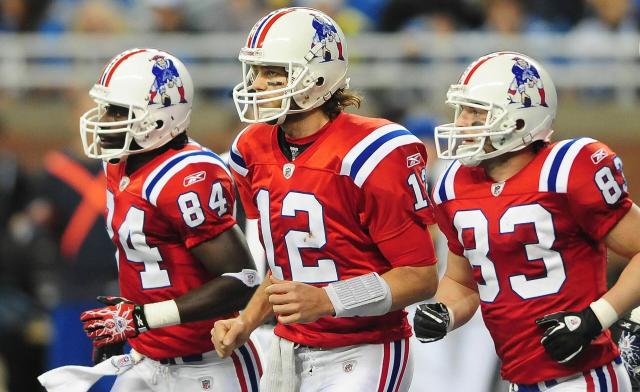 Patriots' throwbacks will make a comeback this week against the