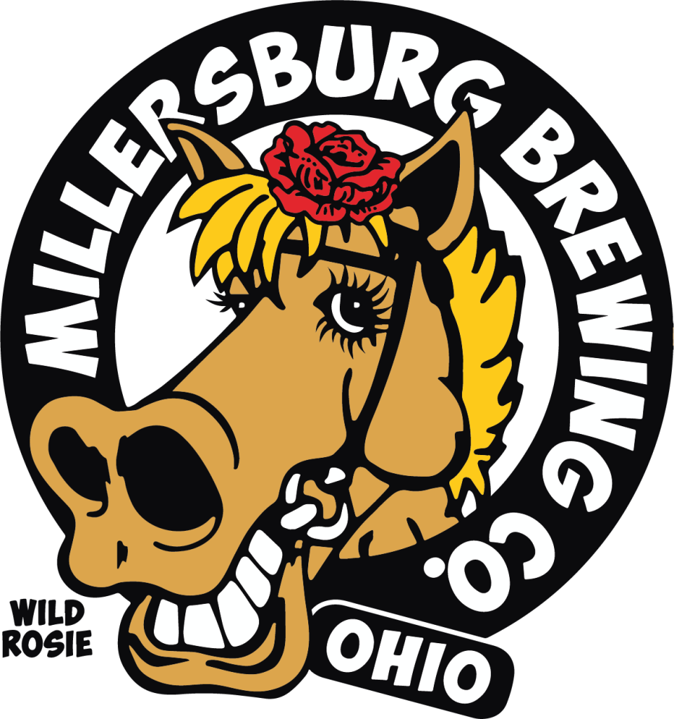 Wild Rosie is the logo that is found on Millersburg Brewing Co.'s crafted beers.