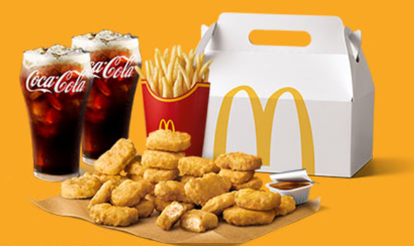 麥當勞推出「10塊麥克雞塊買1送1」優惠。（圖／翻攝麥當勞官網） 