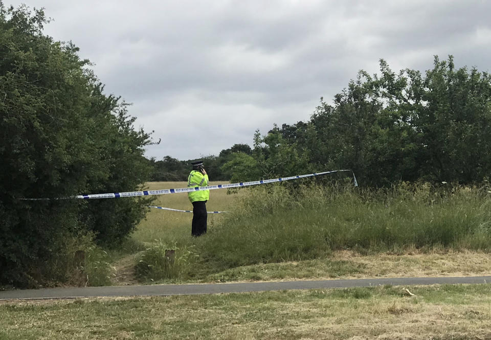 The women's bodies were found next to each other at Fryent Country Park in Wembley, north-west London. (SWNS)