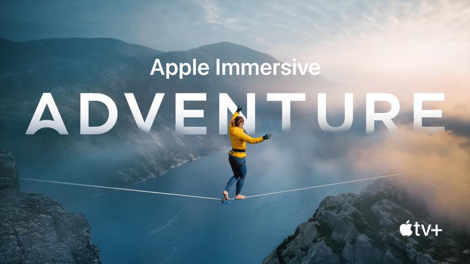 Apple Vision Pro immersive video on Apple TV+