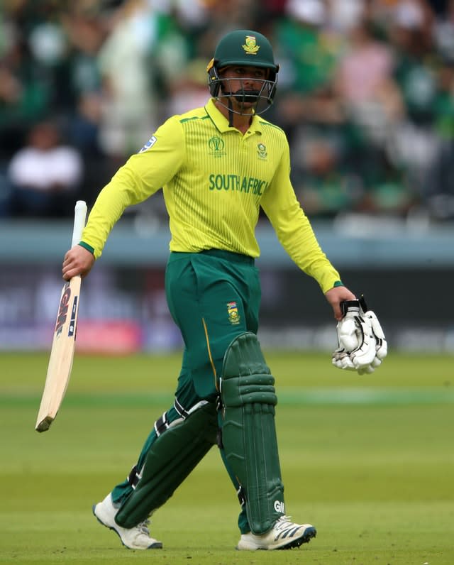Pakistan v South Africa – ICC Cricket World Cup – Group Stage – Lord’s
