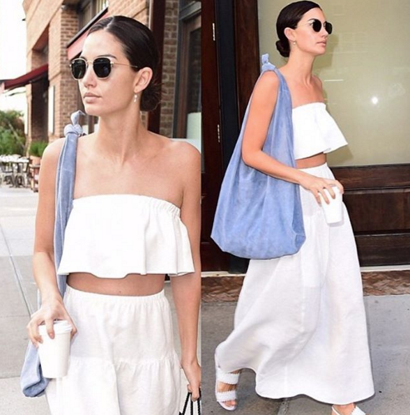 HIT: Lily Aldridge out and about in New York