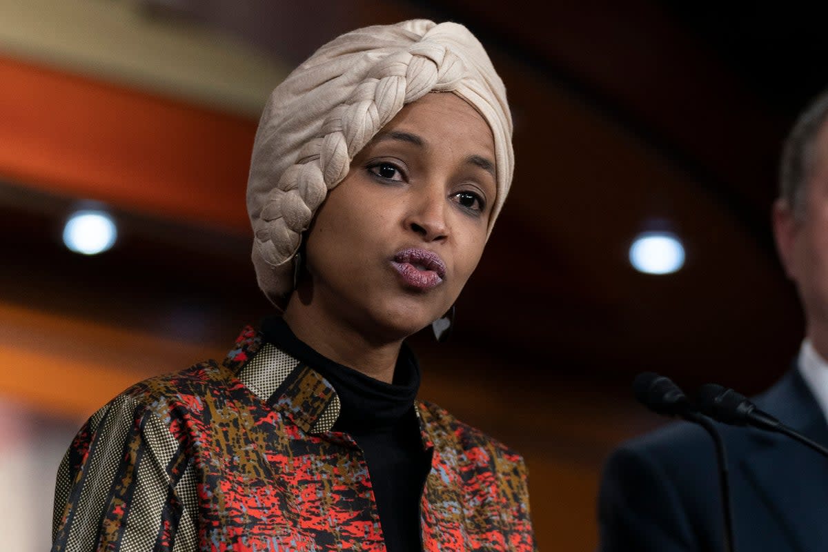 Congress Omar (Copyright 2023 The Associated Press. All rights reserved.)