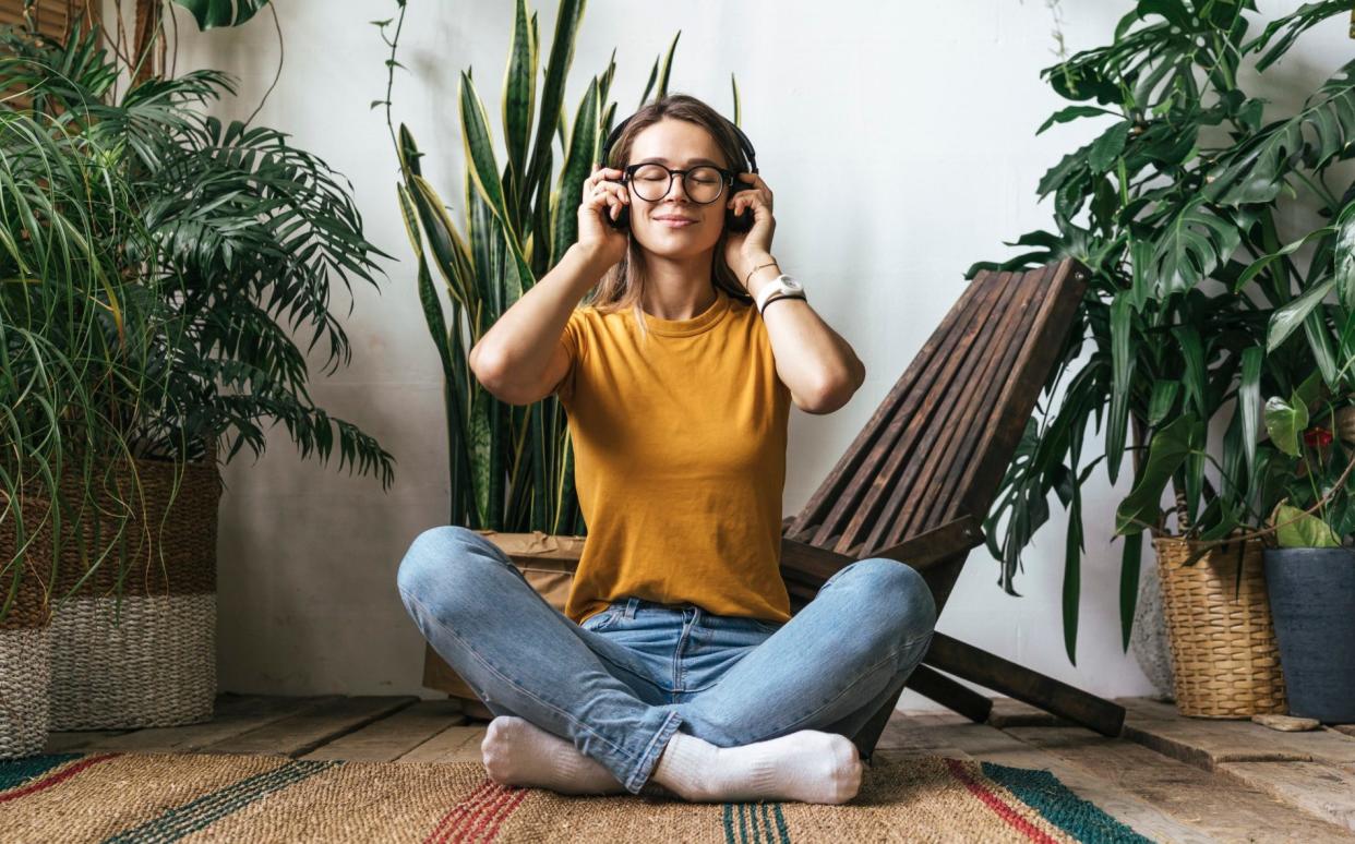 Spending time on the floor with your legs crossed can help ward off mobility issues - getty