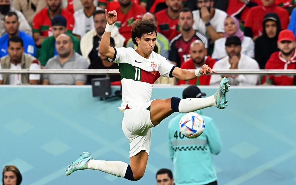 Joao Felix of Portugal in action during the FIFA World Cup 2022 quarter final - SHUTTERSTOCK