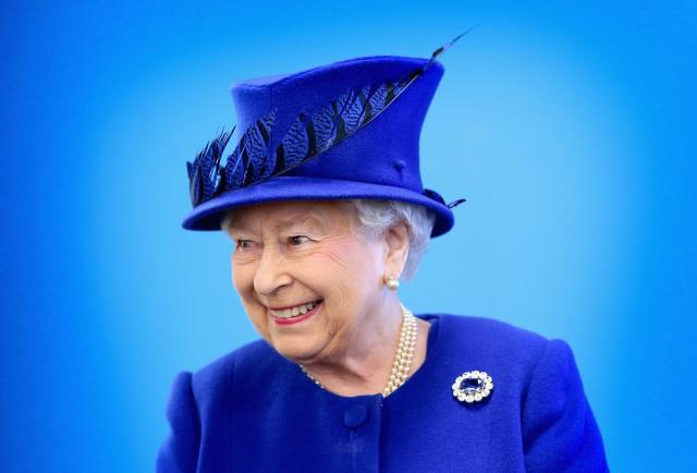 Queen's 'wonderful' blue eyes sparkle in previously-unseen
