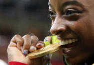 <p>Rs 17,450: The estimated value of the gold in an Olympic medal, which only contains 6 gm of gold, is roughly Rs 17,450. </p>