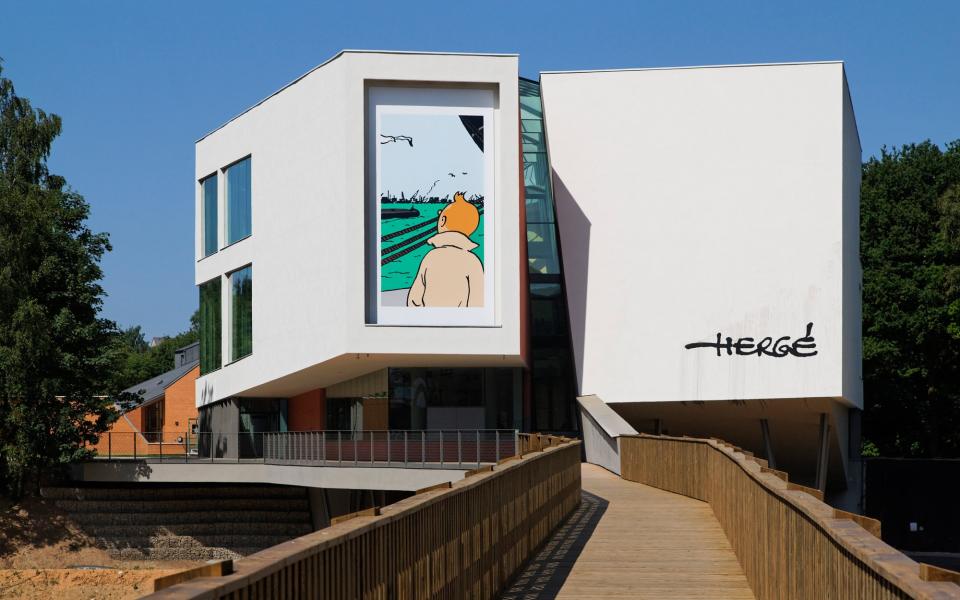 herge museum, belgium