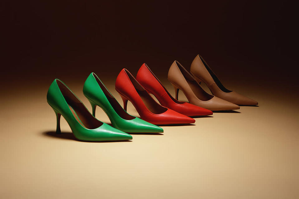 Colorful pumps from Kachorovska fall &#x002019;22. - Credit: Courtesy of Kachorovska