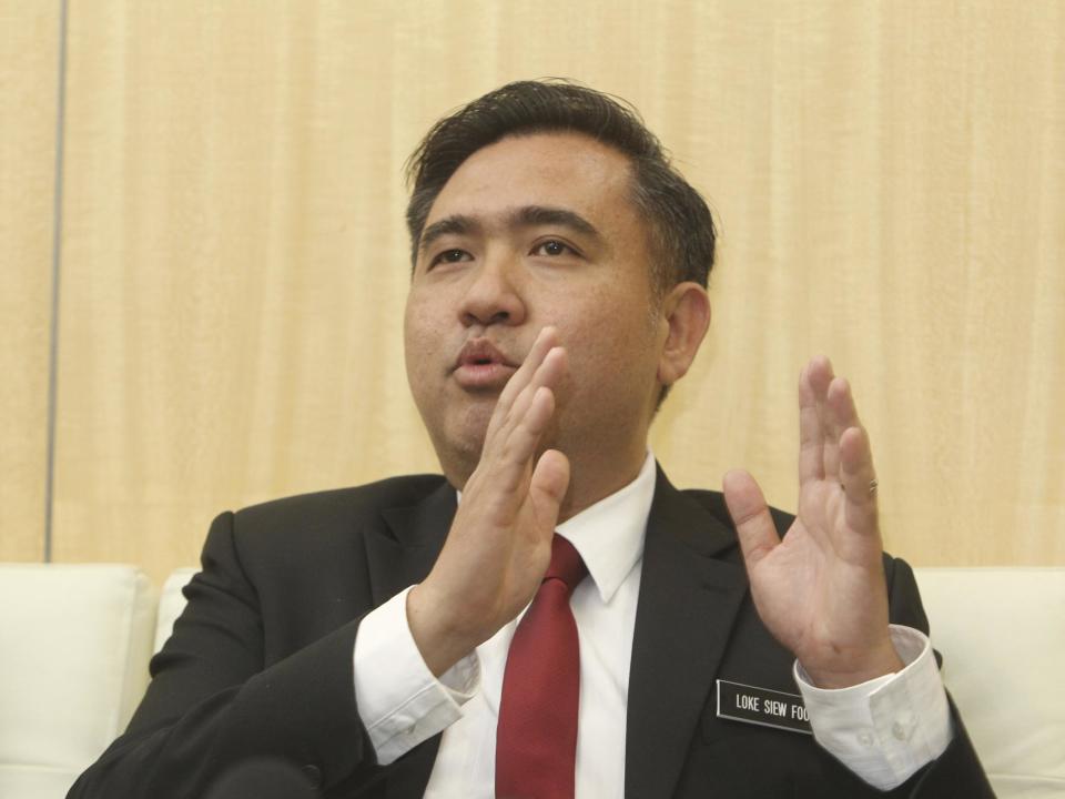 Malaysian transport minister Anthony Loke said: ‘There will be no more extensions. It cannot continue forever’: AP