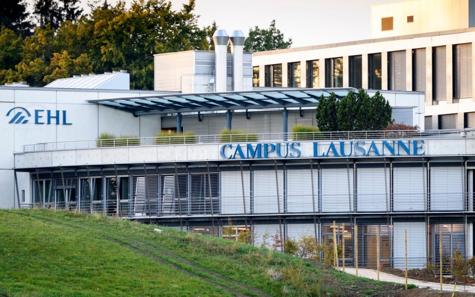 The École Hôtelière de Lausanne has quarantined about two-thirds of its students following 11 confirmed positive cases of Covid-19 - Jean-Christophe Bott /Keystone