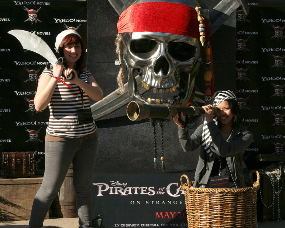 Pirates Fan day at Disneyland 2010