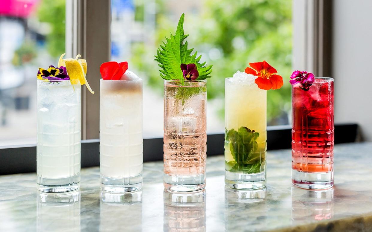 The trend for 'garden' cocktails has been dubbed field-to-glass drinking