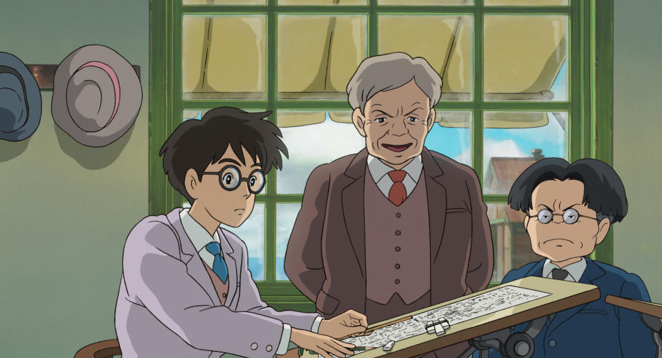 This image released by Touchstone Pictures shows a scene from the animated film, "The Wind Rises." (AP Photo/Touchstone Pictures - Studio Ghibli)