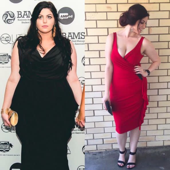 Eve credits her Apple watch for helping her lose half her body weight (Photo: Instagram/evechantal)