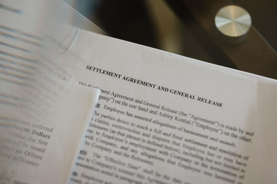 Settlement agreement