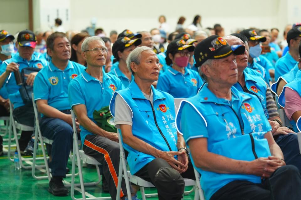 《圖說》中市慶祝黃埔建軍建校百週年活動。