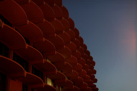 Students' housing building is pictured at University of Southern California in Los Angeles, California, U.S., March 13, 2019. REUTERS/Mario Anzuoni