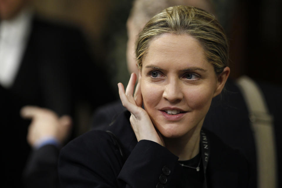 Louise Mensch, a former Conservative member of the British Parliament. (Photo: Stefan Wermuth/Reuters)