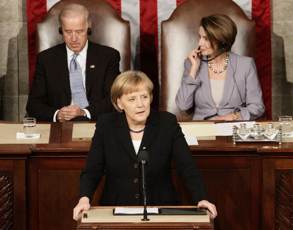 Merkels Rede vor dem US-Kongress