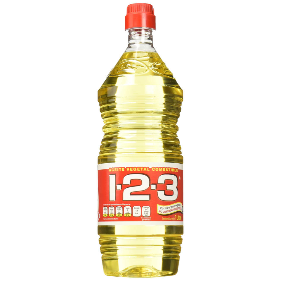 1-2-3 Aceite Vegetal,1 Lt