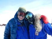 Dale and Heather on Day 12. Dr. Heather Ross and her team are on a journey to the South Pole.