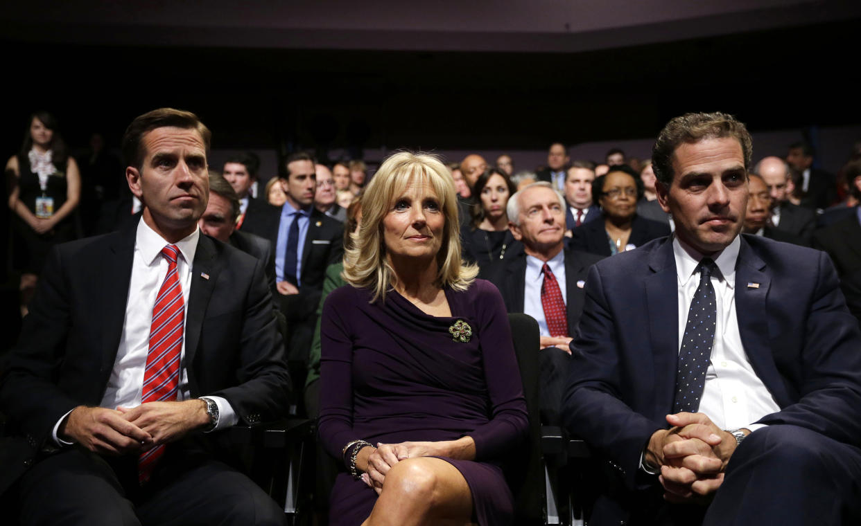 Jill Biden, Beau Biden, Hunter Biden (Pablo Martinez Monsivais / AP)