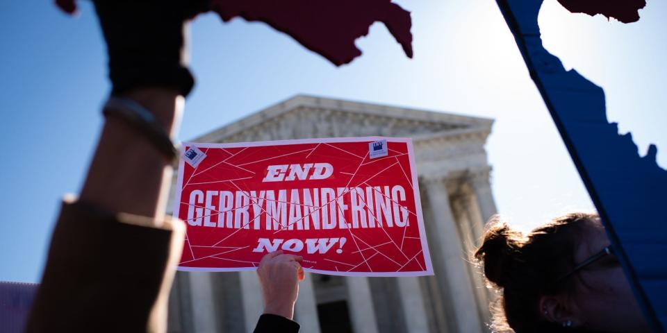 A Fair Maps Rally was held in front of the U.S. Supreme Court on Tuesday, March 26, 2019 in Washington, DC.
