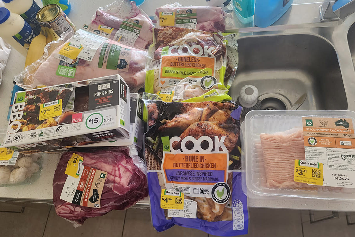 Woolworths Easter markdown haul