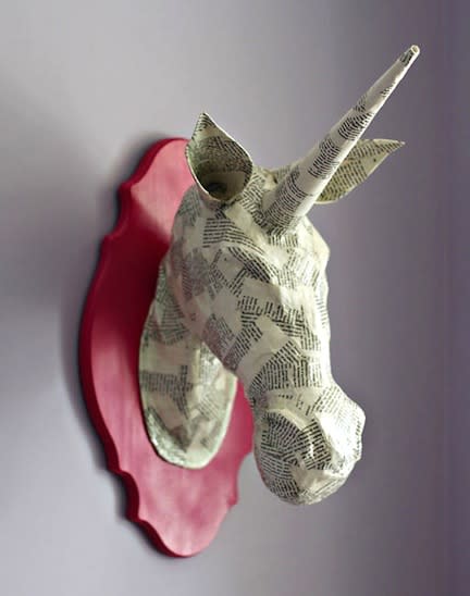 Paper Mache Unicorn