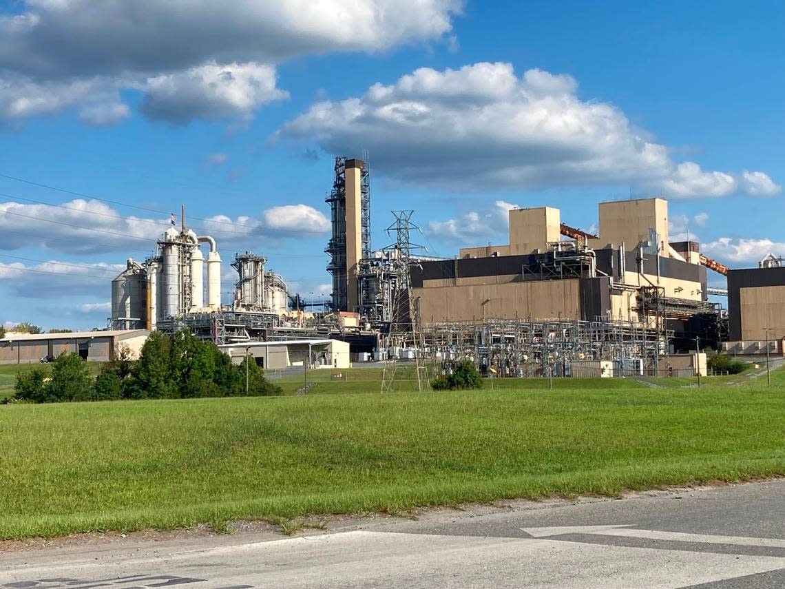 The New Indy containerboard mill in York County, S.C. September 2022.