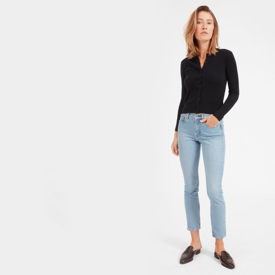 These stretchy jeans feel more like leggings than denim. (Photo: Everlane)